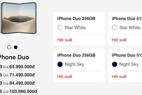 iPhone Duo được bán lại từ suất đặt trước chênh lệch đến 19 triệu đồng