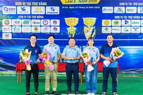 YBA Dĩ An: Kết nối trên sân tennis, sẻ chia với cộng đồng