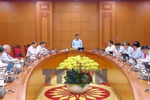 Thường trực Ban Bí thư làm việc với Học viện Chính trị quốc gia Hồ Chí Minh