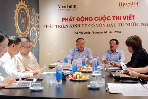 Phát động cuộc thi viết 'Phát triển kinh tế có vốn đầu tư nước ngoài'