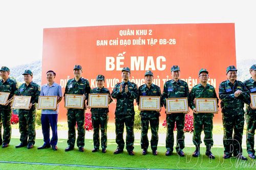 Điện Biên hoàn thành xuất sắc diễn tập khu vực phòng thủ tỉnh