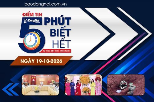 Điểm tin '5 phút biết hết' sáng 19-10: Không để tình trạng 'vốn đã được bố trí nhưng dự án không triển khai được'