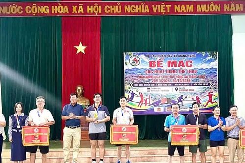 Hơn 300 vận động viên tranh tài tại các hoạt động thể thao xã Mang Yang