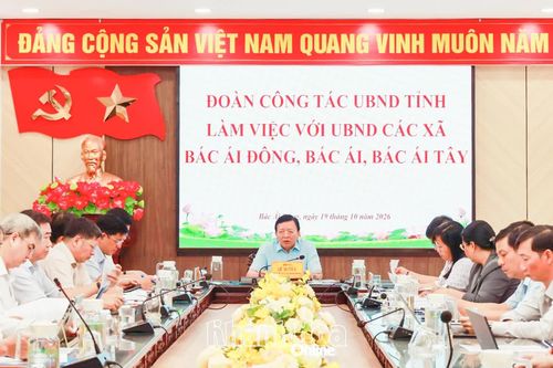 Phó Chủ tịch UBND tỉnh Lê Huyền làm việc với 3 xã khu vực Bác Ái