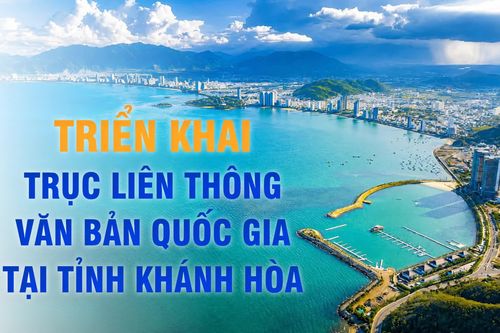 Triển khai Trục liên thông văn bản quốc gia tại tỉnh Khánh Hòa