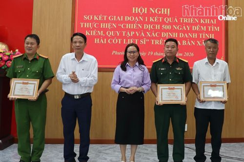 Xã Phước Hà sơ kết thực hiện "Chiến dịch 500 ngày đêm"
