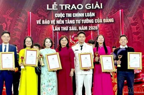 Lào Cai đoạt 6 giải Cuộc thi chính luận về bảo vệ nền tảng tư tưởng của Đảng lần thứ 6