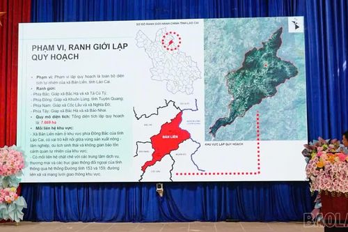 Bản Liền công bố quy hoạch chung xã đến năm 2050