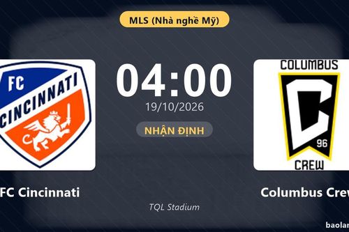 Nhận định FC Cincinnati vs Columbus Crew: Khách tiếp tục bay cao?
