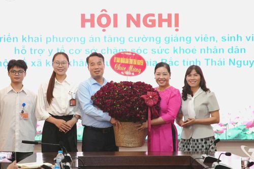 Thái Nguyên: Triển khai chương trình đưa giảng viên, sinh viên y tế hỗ trợ cơ sở