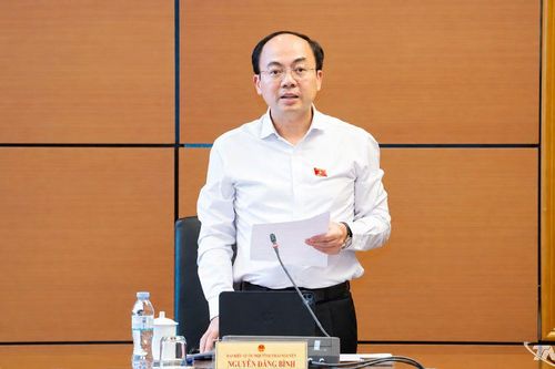 Đại biểu Quốc hội tỉnh Thái Nguyên góp ý hoàn thiện các dự án luật về hình sự