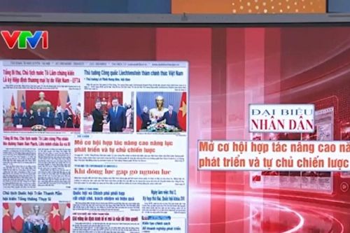 Điểm báo VTV1: Mở cơ hội hợp tác nâng cao năng lực phát triển và tự chủ chiến lược