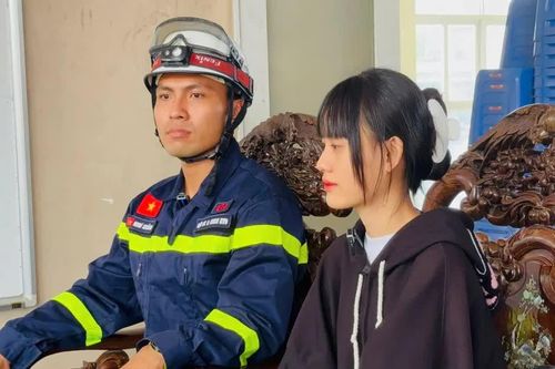 Xúc động lá thư cảm ơn của cô gái được cứu trong vụ cháy cửa hàng xe máy