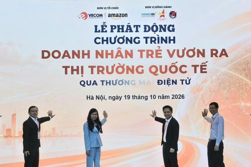 VECOM và Amazon khởi động chương trình tiếp sức doanh nhân trẻ vươn ra biển lớn
