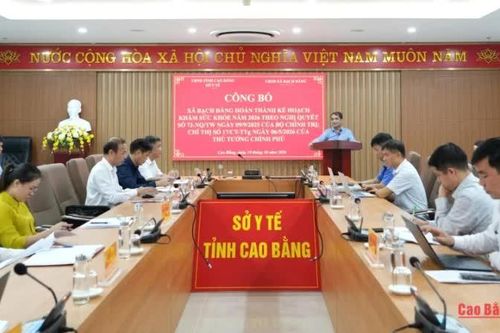Xã Bạch Đằng hoàn thành 100% chỉ tiêu khám sức khỏe toàn dân