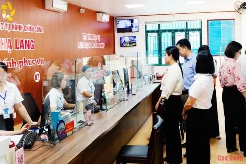 Chuyển đổi số ở xã Hạ Lang - giảm thời gian, tăng sự hài lòng