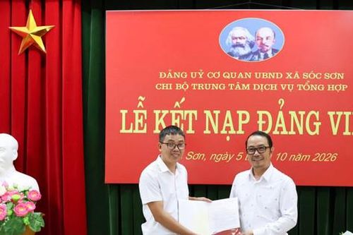 Xã Sóc Sơn: Chủ động tạo nguồn, phát triển đảng viên từ cơ sở