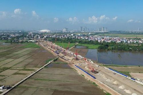 Đại công trường Dự án tuyến đường kết nối sân bay Gia Bình với Thủ đô Hà Nội