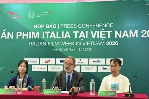 Tuần phim Italia 2026 mở rộng cơ hội giao lưu điện ảnh tại Việt Nam