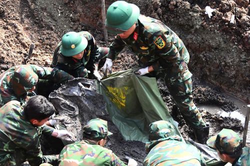 Đã tìm thấy 789 hài cốt liệt sĩ ở Công viên Lê Thị Riêng