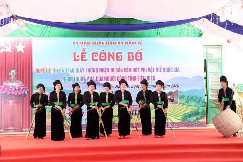 Nghệ thuật múa của người Cống trở thành Di sản văn hóa phi vật thể quốc gia