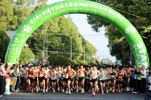 Môn điền kinh Đại hội Thể thao toàn quốc 2026, nội dung nào thi đấu đầu tiên?
