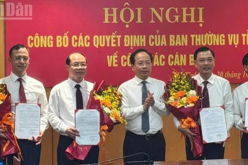 Hà Tĩnh luân chuyển, điều động nhiều cán bộ chủ chốt