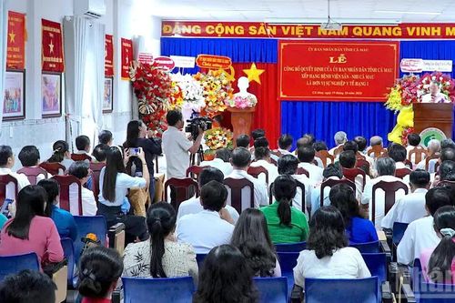 Bệnh viện Sản-Nhi Cà Mau trở thành bệnh viện chuyên khoa hạng I