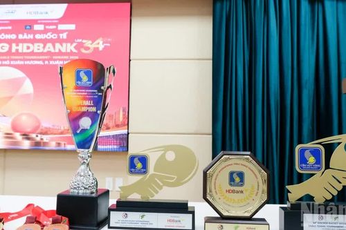 Công bố Giải bóng bàn quốc tế Cây vợt vàng lần thứ 34 năm 2026.