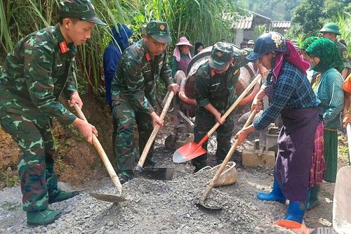 Trung đoàn 15, Bộ CHQS tỉnh Tuyên Quang: Ấm tình quân dân nơi biên cương Tổ quốc