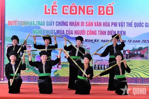 Điện Biên: Trao Quyết định chứng nhận di sản văn hóa phi vật thể quốc gia