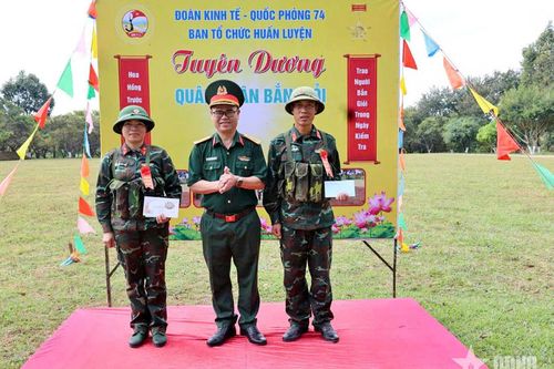 Đoàn Kinh tế - Quốc phòng 74 (Binh đoàn 15) kiểm tra bắn đạn thật năm 2026