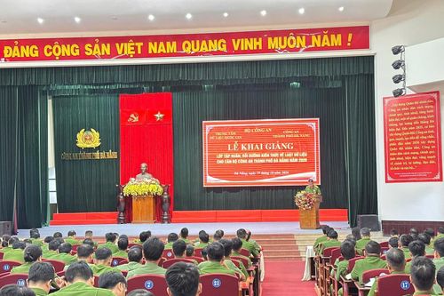 Tập huấn, bồi dưỡng kiến thức về Luật Dữ liệu trong lực lượng Công an TP Đà Nẵng