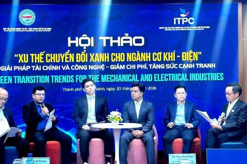 Thúc đẩy chuyển đổi xanh ngành cơ khí - điện