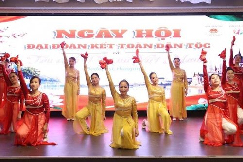 Ấn tượng Ngày hội Đại đoàn kết toàn dân tộc lần đầu tiên tại Hungary