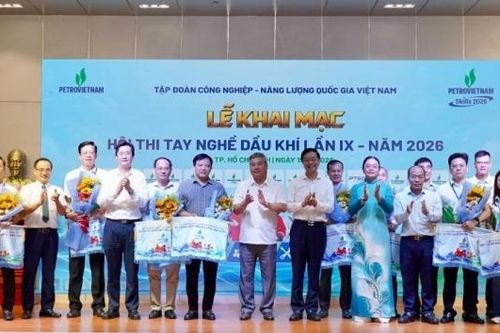 [VIDEO] Khai mạc Hội thi Tay nghề Dầu khí lần IX - năm 2026: 'Vững tay nghề - Nâng tầm nhân lực'
