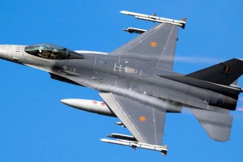 Vì sao tiêm kích F-16 Ukraine thành 'máy hút bụi' trước UAV Geran phản lực Nga?