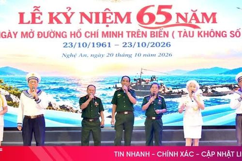 Gặp mặt kỷ niệm 65 năm ngày mở đường Hồ Chí Minh trên biển