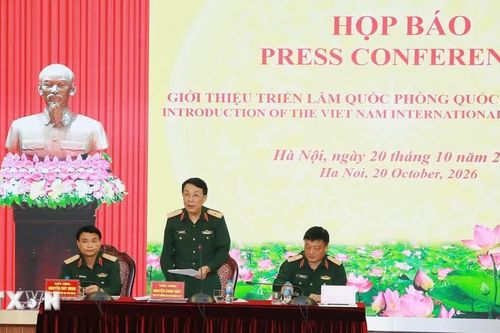 Triển lãm Quốc phòng quốc tế Việt Nam năm 2026 diễn ra từ ngày 10-13/12 tới