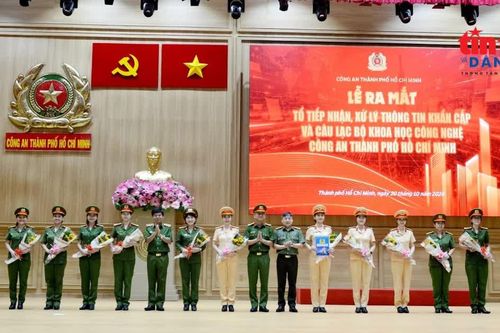 Công an TP Hồ Chí Minh đẩy mạnh ứng dụng khoa học công nghệ