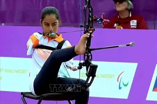 Asian Para Games 2026: Nữ cung thủ không tay cân bằng kỷ lục thế giới