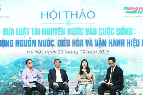 Chuyển từ ứng phó bị động sang điều hành nguồn nước theo kịch bản