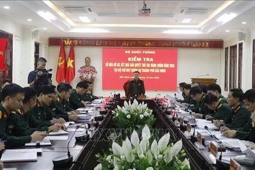 Đẩy nhanh số hóa hồ sơ, giải quyết thủ tục hành chính trong quân đội