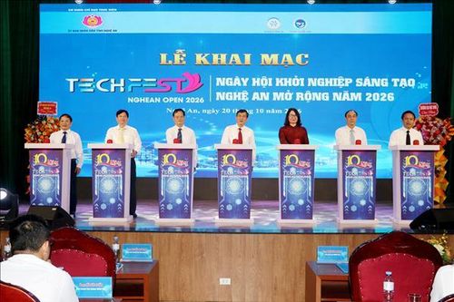 Khai mạc Ngày hội khởi nghiệp sáng tạo Nghệ An mở rộng năm 2026