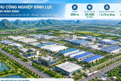 Ninh Bình lập quy hoạch khu công nghiệp 300ha