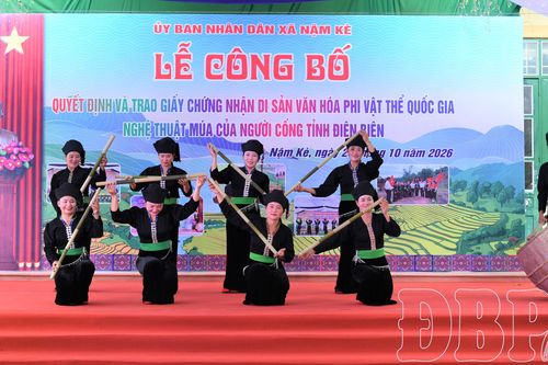 Nghệ thuật múa dân tộc Cống được công nhận di sản văn hóa