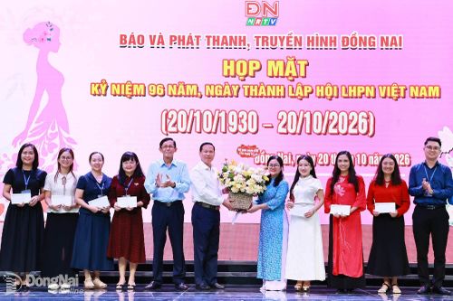 Báo và Phát thanh, Truyền hình Đồng Nai họp mặt kỷ niệm ngày Phụ nữ Việt Nam 20-10