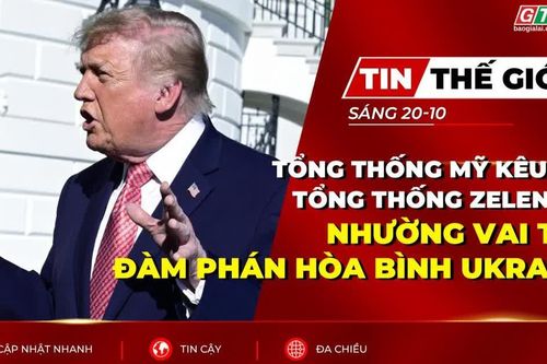 Bản tin thế giới ngày 20-10: Tổng thống Mỹ kêu gọi Tổng thống Zelensky nhường vai trò đàm phán hòa bình Ukraine