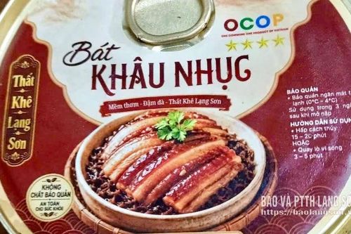 Cảnh báo sản phẩm giả mạo nhãn hiệu khau nhục Thất Khê