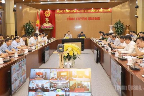 UBND tỉnh họp nghe báo cáo tiến độ xây dựng các Trường PTNT liên cấp TH&THCS tại các xã biên giới